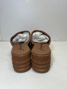 Free People Harbor Platform Tan Sandals EU 36.5 (US Women's 6.5) M