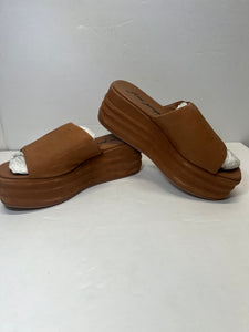 Free People Harbor Platform Tan Sandals EU 36.5 (US Women's 6.5) M