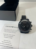 Emporio Armani AR11264 Men's Black Dial Chronograph Watch FOR PARTS