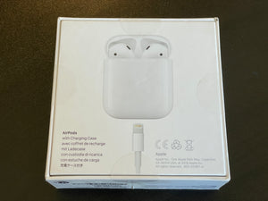 Apple AirPods 2nd Gen (2019) - Lightning Charging case w/ Original Box