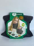 trtl Travel Pillow for Neck Support Soft Neck Pillow Shoulder Support GREY