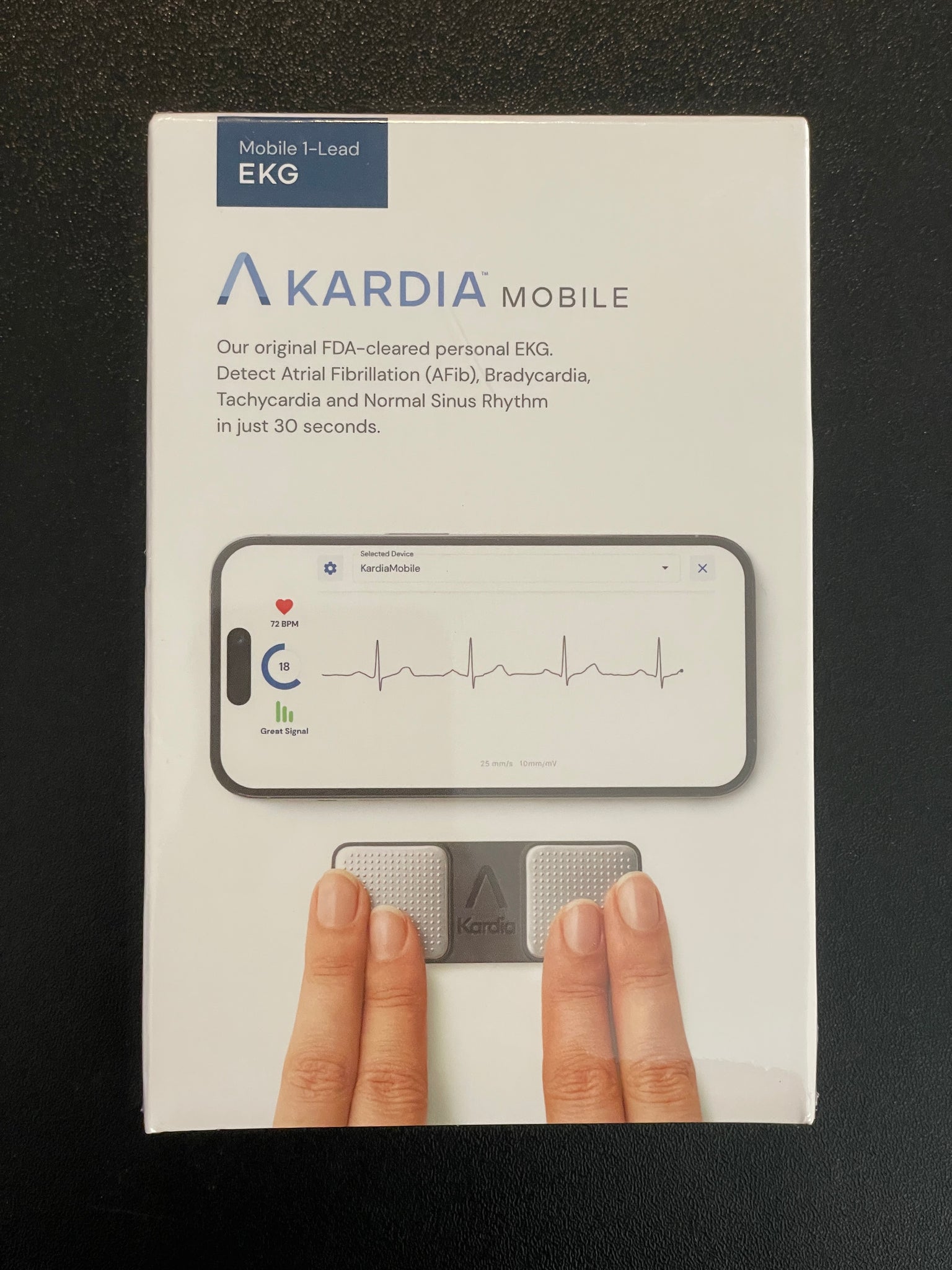 KardiaMobile 1-Lead Personal EKG Monitor AFib and Irregular Arrhythmias