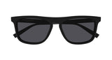 Authentic Saint Laurent SL 586 Browline Black Sunglasses - NEW