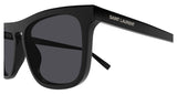 Authentic Saint Laurent SL 586 Browline Black Sunglasses - NEW