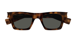 Saint Laurent SL 719 003 Havana Sunglasses Unisex - New - Authentic