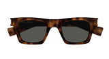 Saint Laurent SL 719 003 Havana Sunglasses Unisex - New - Authentic