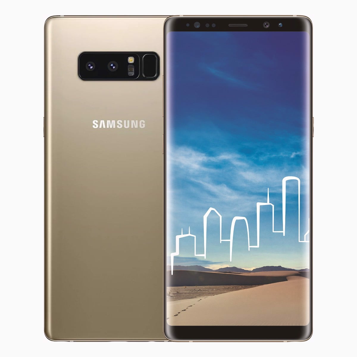 Samsung Galaxy Note 8 - 64GB N950F/DS 6.3" Dual SIM - GSM Unlocked (Maple Gold)