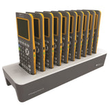 Texas Instruments TI-84 Plus CE Graphing Calculators, Python, Lot of 10 + Charging Station