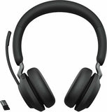 Jabra Evolve2 65 MS Wireless Headphones W/Link 380a Stereo Microsoft Teams