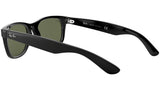 Ray-Ban Sunglasses RB2132F NEW WAYFARER 901 Black Green G15 Lens 58mm