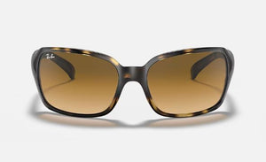 Ray-Ban RB4068 Sunglasses Light Havana/Crystal Brown Gradient 60mm