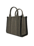 Marc Jacobs The Monogram Jacquard Crossbody Tote Bag Beige Multi - NEW