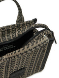 Marc Jacobs The Monogram Jacquard Crossbody Tote Bag Beige Multi - NEW