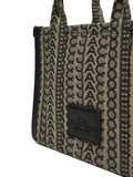 Marc Jacobs The Monogram Jacquard Crossbody Tote Bag Beige Multi - NEW