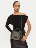 Marc Jacobs The Monogram Jacquard Crossbody Tote Bag Beige Multi - NEW