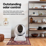 Litter-Robot 3 Connect by Whisker (Beige) Automatic Self-Cleaning Cat Litter Box, WiFi Enabled, Works with Any Clumping Litter, Never Scoop Again