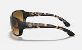 Ray-Ban RB4068 Sunglasses Light Havana/Crystal Brown Gradient 60mm
