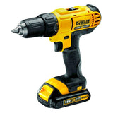 DEWALT 20V Max Cordless Drill/Driver Kit, Compact, 1/2-Inch (DCD771C2), Yellow