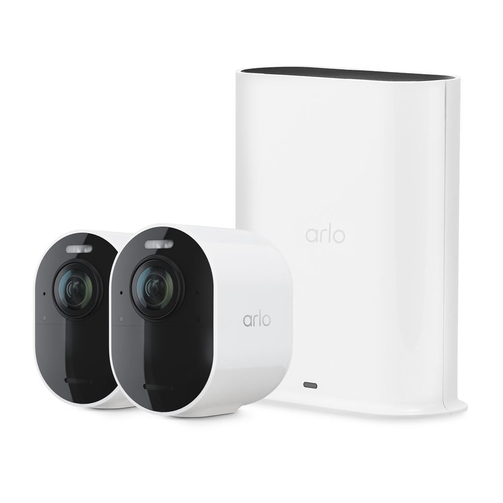 Arlo Ultra 2 XL 2-Camera 4K Wire Free Security System Factory Sealed RFRBSHD