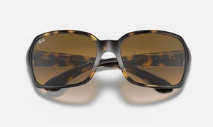 Ray-Ban RB4068 Sunglasses Light Havana/Crystal Brown Gradient 60mm