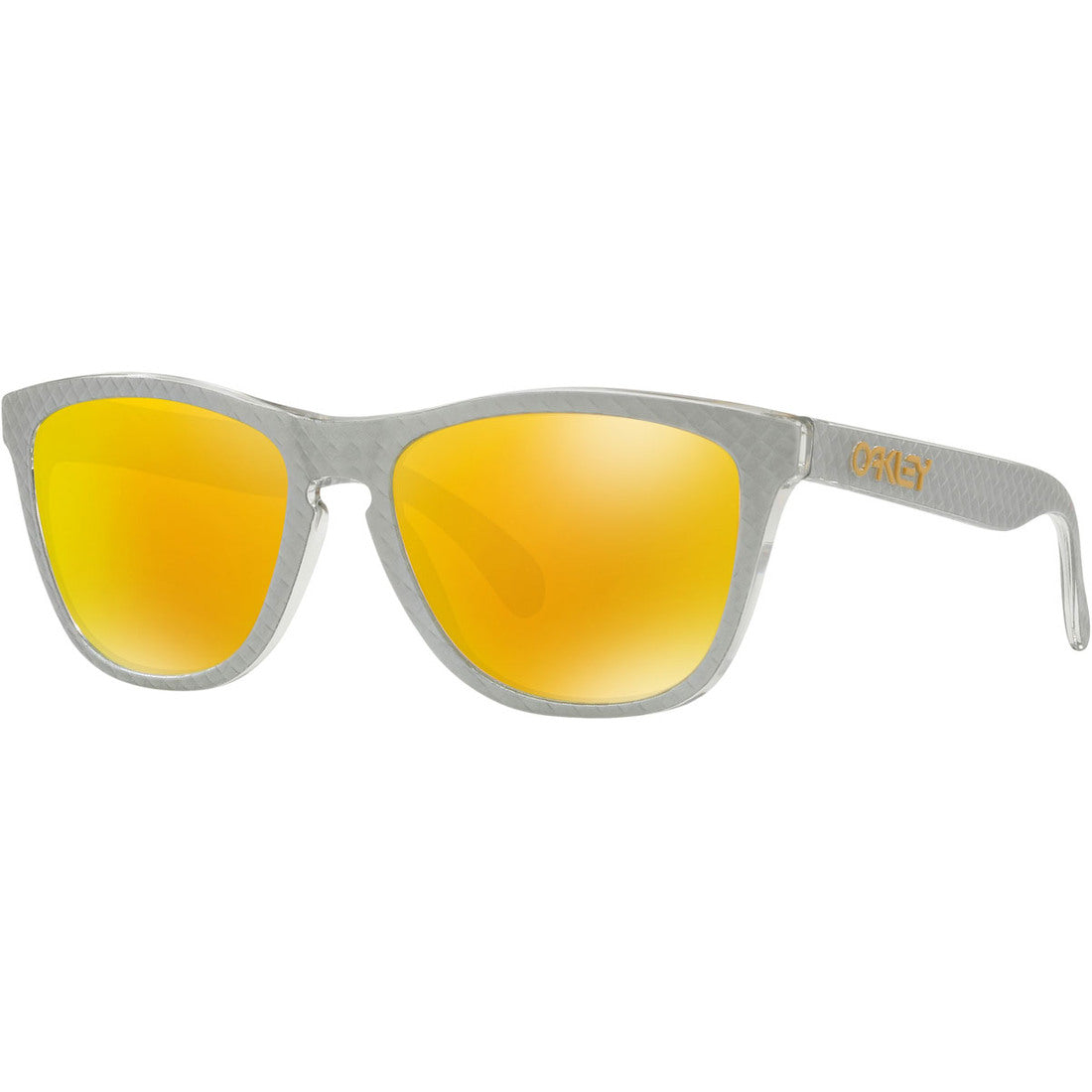 Oakley FROGSKINS OO9245  Sunglasses Checkbox Silver Fire Iridium