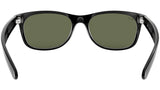 Ray-Ban Sunglasses RB2132F NEW WAYFARER 901 Black Green G15 Lens 58mm
