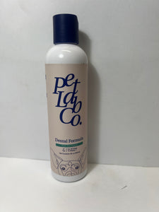 Petlab Co Dog Dental Formula Water Additive Fresh Breath Clean Teeth 8oz 6/26