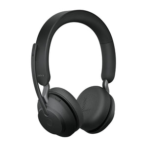 Jabra Evolve2 65 MS Wireless Headphones W/Link 380a Stereo Microsoft Teams