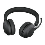 Jabra Evolve2 65 MS Wireless Headphones W/Link 380a Stereo Microsoft Teams