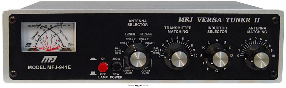 MFJ-941E Versa Tuner II 300 Watt Ham Radio Antenna Tuner - NEW