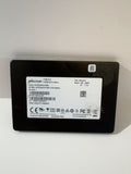 Micron 1100 512GB HP OEM SSD label, model MTFDDAK512TBN