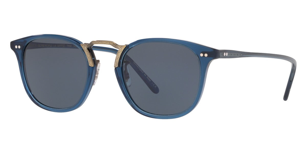 Oliver Peoples Roone OV5392S 167CP5 Polarized Sunglasses - Royal Blue - 49mm