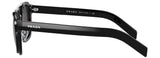 Prada Sunglasses Black Navigator Square Bridge Glossy PR07WS SPR 07W 1AB-5S0