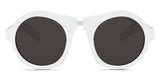 Prada PR 10XS-4AO5S0 Sunglasses. White w/Grey Lens, 50mm