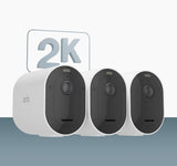 Arlo Pro 4 XL Spotlight Wireless 3 Camera Bundle - Factory Sealed (RFRBSHD)