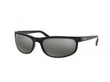 New Ray Ban Polarized Predator 2 RB2027 601/W1 Black/Gray Polarized 62mm Sunglasses