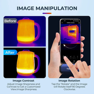 TOPDON TC001 Thermal Camera for Android (USB Type C) 256x192 IR High Resolution
