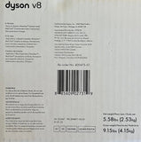 Dyson V8 Cordless Stick Vacuum Cleaner (SV25) - Silver/Nickel - NEW