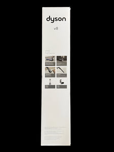Dyson V8 Cordless Stick Vacuum Cleaner (SV25) - Silver/Nickel - NEW