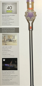 Dyson V8 Cordless Stick Vacuum Cleaner (SV25) - Silver/Nickel - NEW