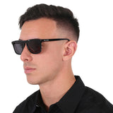 Authentic Saint Laurent SL 586 Browline Black Sunglasses - NEW