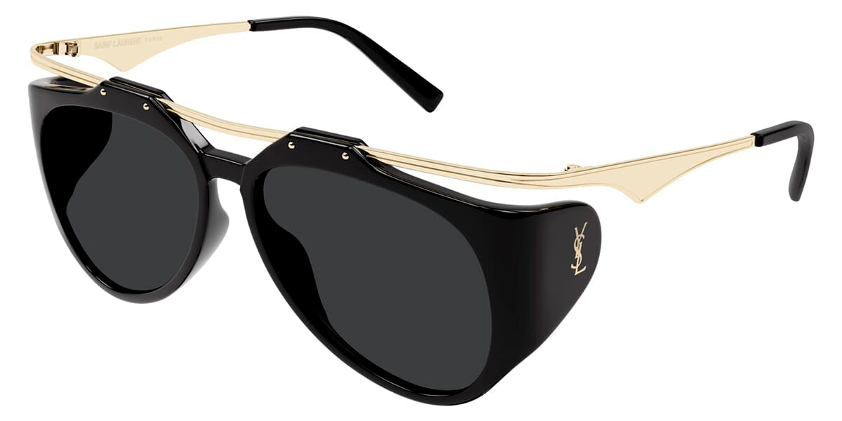 SAINT LAURENT SL M137 / F AMELIA Floating Aviator Sunglasses - NEW