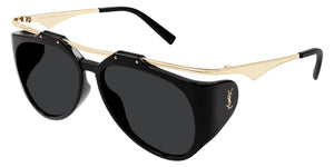 SAINT LAURENT SL M137 / F AMELIA Floating Aviator Sunglasses - NEW