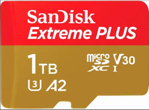 SanDisk - Extreme PLUS 1TB microSDXC UHS-I Memory Card