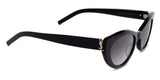 Saint Laurent Women's SL M115 Sunglasses, Black, One Size - Authentic