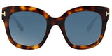 Tom Ford Beatrix-02 FT0613 Havana Gradient Women's Sunglasses - 52mm