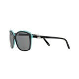 Tiffany TF 4076 Square Black Azure Cat Eye 80553F Sunglasses - Authentic - NEW