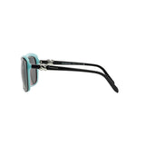 Tiffany TF 4076 Square Black Azure Cat Eye 80553F Sunglasses - Authentic - NEW