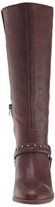 Lucky Brand Women's KARESI Equestrian Boot, Soil, 9.5 M US