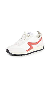 rag & bone Women's Retro Runners, Off-White, 9.5 Medium US